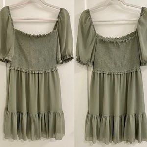 Aritzia Wilfred Laken dress mini